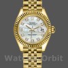Womens Rolex Datejust-279178, 28mm, Yellow Gold, MOP Diamond Dial, Lady MOP Replica Watch Image