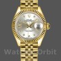 Women's Rolex Datejust-279178, 28mm, Silver Dial, Diamond, Yellow Gold, Lady Silver