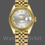 Women's Rolex Datejust-279178, 28mm, Yellow Gold, Silver Roman Dial, Lady Silver