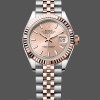Womens Rolex Datejust 28mm Everose Gold Rose Dial m279171 0023 Jubilee Lady Rose Gold Dial Replica Watch Image