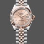 Women's Rolex Datejust 28mm Everose Gold Rose Dial m279171 0023 Jubilee Lady Rose Gold Dial
