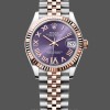 Unisexs Rolex Day Date 36-118135 0123, White Dial, Green Leather Strap, White Replica Watch Image