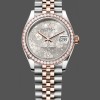 Womens Rolex Datejust 28-m279171 0017, Chocolate Index, Steel & Rose Gold, Chocolate Replica Watch Image