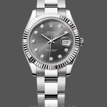 Women's Rolex Datejust 31mm White Gold Grey Dial m278274 Women's Luxury Grey Dial
