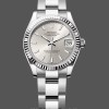 Womens Rolex Datejust 31mm White Gold Silver Dial m278274 0011 Womens Silver Dial Replica Watch Image