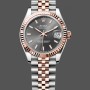 Women's Rolex Datejust 31-278271 0018, Two‑Tone, Fluted Slate Dial, Jubilee, Slate