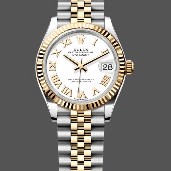 Womens Rolex Datejust 31-278273 0002, White Dial, Women’s White Replica Watch Image