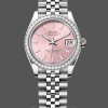 Mens Rolex Datejust 41-126333 0011, Two‑Tone Steel, Champagne Diamond Dial, Oyster Champagne Replica Watch Image