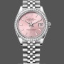 Men's Rolex Datejust 41-126333 0011, Two‑Tone Steel, Champagne Diamond Dial, Oyster Champagne