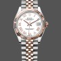 Women's Rolex Datejust 31-278271 0002, White Roman Numeral Dial, Women’s White