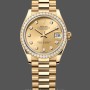 Women's Rolex Datejust 31mm Champagne Yellow Gold Dial 278288RBR 0005 Women's Champagne Dial