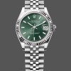 Unisexs Rolex Day Date 36-118138 0003, Solid 18K Yellow Gold, Green Dial Green Replica Watch Image