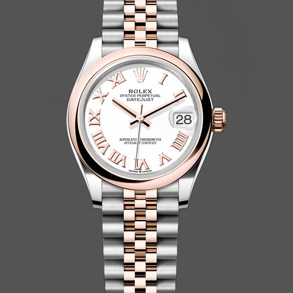 Womens Rolex Day Date 36-m128396TBR 0016, Platinum, Turquoise, Diamond‑Set Roman Dial, Diamond Bezel, Blue Replica Image