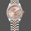 Womens Rolex Datejust 31-278381RBR 0024, Stainless Steel & Rose Gold, Rose Diamond Dial, Jubilee, Rose colour set with diamonds Replica Watch Image