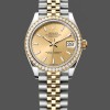 Womens Rolex Datejust 31-278383RBR 0014, Stainless Steel & Yellow Gold, Champagne Index Dial, Jubilee, Champagne Replica Watch Image