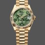 Men's Rolex Daytona-PVD Ceramic Bezel, GET Best Edition, Green Rubber Strap Skeleton Dial