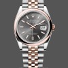 Womens Rolex Datejust 36-m126201 0013, Everose Gold, Grey Dial, Jubilee, Grey Dial Replica Watch Image