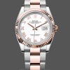 Mens Rolex Datejust 41-126333 0018, 41mm, White Mother‑of‑Pearl, Diamond Dial, Men’s MOP Replica Image