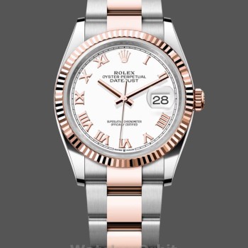 Men's Rolex Datejust 41-126333 0018, 41mm, White Mother‑of‑Pearl, Diamond Dial, Men’s MOP