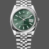 Womens Rolex Datejust 36-M126200‑0023, Stainless Steel, Mint Green Dial, Jubilee, Green Dial Replica Watch Image