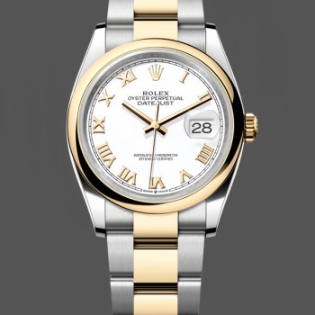 Men's Rolex Oyster Perpetual 41-124300 0001, Smooth Bezel, Oyster Bracelet, Silver Dial, Silver