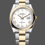 Men's Rolex Oyster Perpetual 41-124300 0001, Smooth Bezel, Oyster Bracelet, Silver Dial, Silver