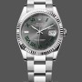 Unisex's Rolex Datejust 36 Wimbledon Dial Midsize 126234 0046 Grey Dial