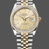 Womens Rolex Datejust 36mm Yellow Gold and Steel Champagne Dial 126283RBR Champagne Dial Replica Image
