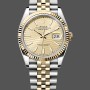 Unisex's Rolex Explorer 36-M124273 0001, Black Dial, Yellow Gold, Women’s Black Dial