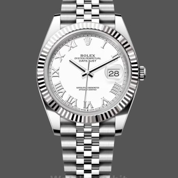 Women's Rolex Datejust 31-m278278 0046, 31mm, Yellow Gold, Olive Green Floral, President Green