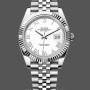 Women's Rolex Datejust 31-m278278 0046, 31mm, Yellow Gold, Olive Green Floral, President Green