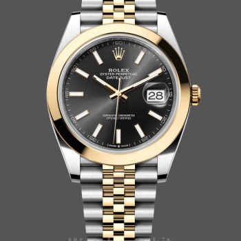 Men's Rolex Datejust 41mm Black Dial Jubilee Bracelet Men's  - M126303 0014 Black Dial
