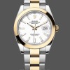 Mens Rolex Datejust 41-m126303, Two-Tone, White Dial, Men’s White Dial Replica Watch Image