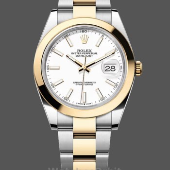 Men's Rolex Datejust 41-m126303, Two-Tone, White Dial, Men’s White Dial