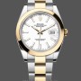 Men's Rolex Datejust 41-m126303, Two-Tone, White Dial, Men’s White Dial