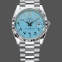 Men's Rolex Datejust 41MM Ice Blue Dial with Fluted Bezel 126334 Ice Blue Dial