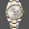 Mens Rolex Datejust 41-126333, Golden Fluted Motif, Champagne Dial Champagne Dial Replica Image