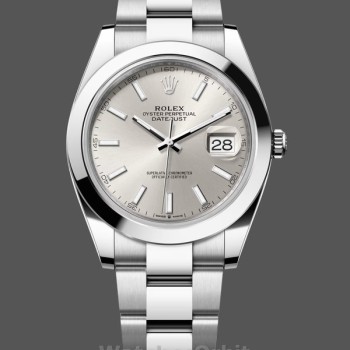 Men's Rolex Datejust 41-126300 0003, Silver Dial, Men’s Silver Dial