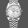 Mens Rolex Datejust 41-126334, Steel & White Gold, MOP Diamond Dial, Men’s MOP Dial Replica Watch Image