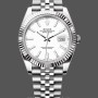 Men's Rolex Datejust 41-M126334 0010, Steel & White Gold, White Dial, Jubilee Bracelet, Men’s White Dial