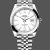 Mens Rolex Datejust 41-126300 0006, Stainless Steel, White Index, Jubilee White Dial Replica Watch Image