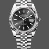 Mens Rolex Datejust 41-126333 0017, Steel & Yellow Gold, White MOP Diamond Dial, Oyster MOP Replica Watch Image
