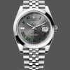 Mens Rolex Datejust 41-m126300 0014, Stainless Steel, Slate Roman Dial, Jubilee Grey Dial Replica Watch Image