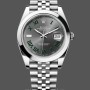 Men's Rolex Datejust 41-m126300 0014, Stainless Steel, Slate Roman Dial, Jubilee Grey Dial