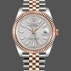 Mens Rolex Datejust-m126331 0018, 41mm, Automatic, Jubilee Bracelet, Silver Fluted Motif Dial Replica Watch Image