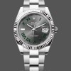 Mens Rolex Datejust 41mm Mens-m126334 0021-Fluted Bezel-Grey Wimbledon Dial Grey Wimbledon Replica Image