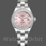 Women's Rolex Datejust 28mm Women's-279384RBR PDO-Pink Diamond Dial-Oyster Bracelet Pink