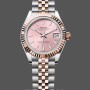 Women's Rolex Lady Datejust 31-279171 0023, Two-Tone, Fluted, Rose Jubilee, Women’s Pink Dial