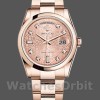 Unisexs Rolex Day-Date 36mm Unisex-118205-Rose Gold-Pink Jubilee Diamond Dial Pink Replica Image