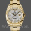 Unisexs Rolex Day-Date 36mm Unisex-118208-Meteorite Grey-Diamond Dial Grey Replica Image